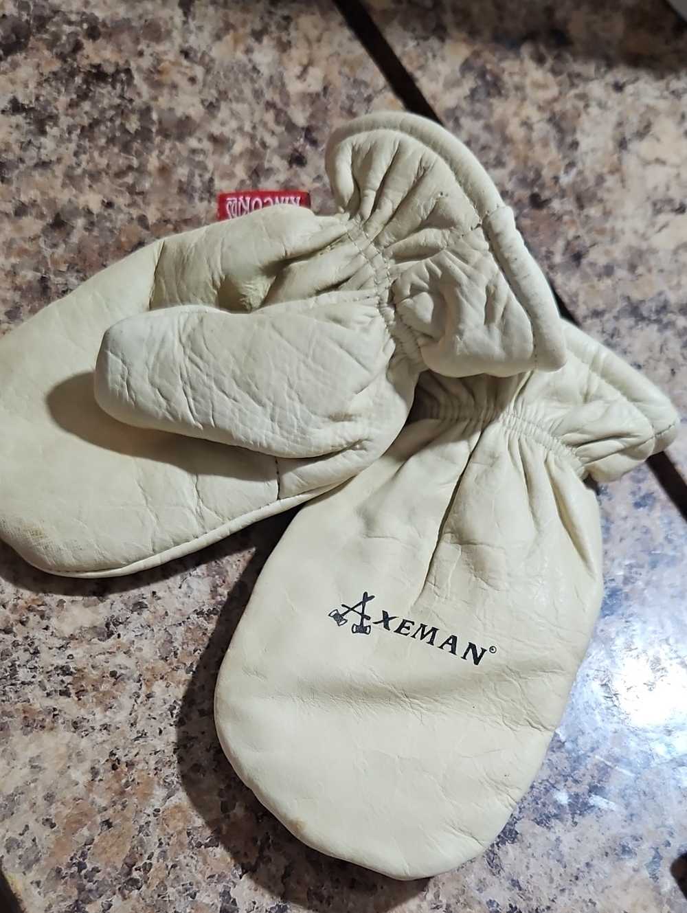 Toddler Kinco Axeman 1930 Lined Grain Cowhide Chopper Mitts